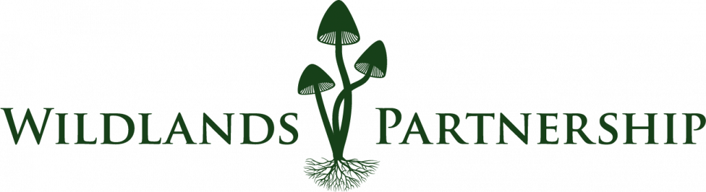 Logo with Wildlands Parnership and mushroom graphic