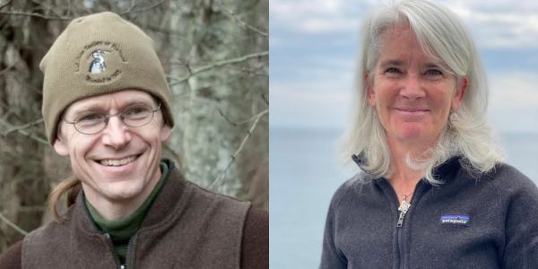 Headshots of two people side by side.